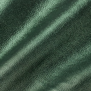 Metallic genuine leather Green