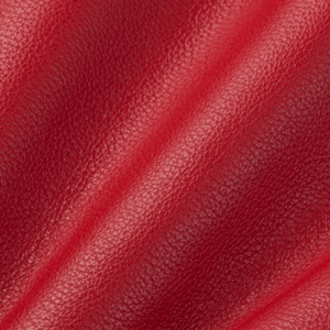 Bovine Pebbled Leather Rosso