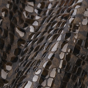 Shiny Croco Leather - Pine