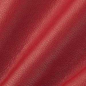 Pebbled leather Red