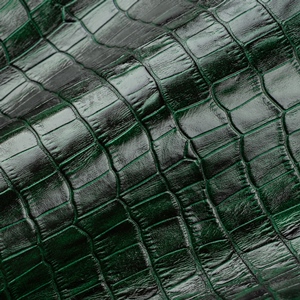 Embossed leather - Grassy Green
