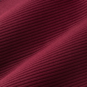 Knitted textile Burgundy