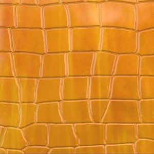Premium Croco-Stamped Leather Soleil