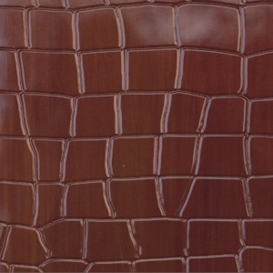 Premium Croco-Stamped Leather Sequoia