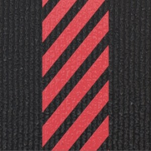 Textil - Schwarz + Rot