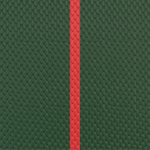 Textile Vert + Rouge